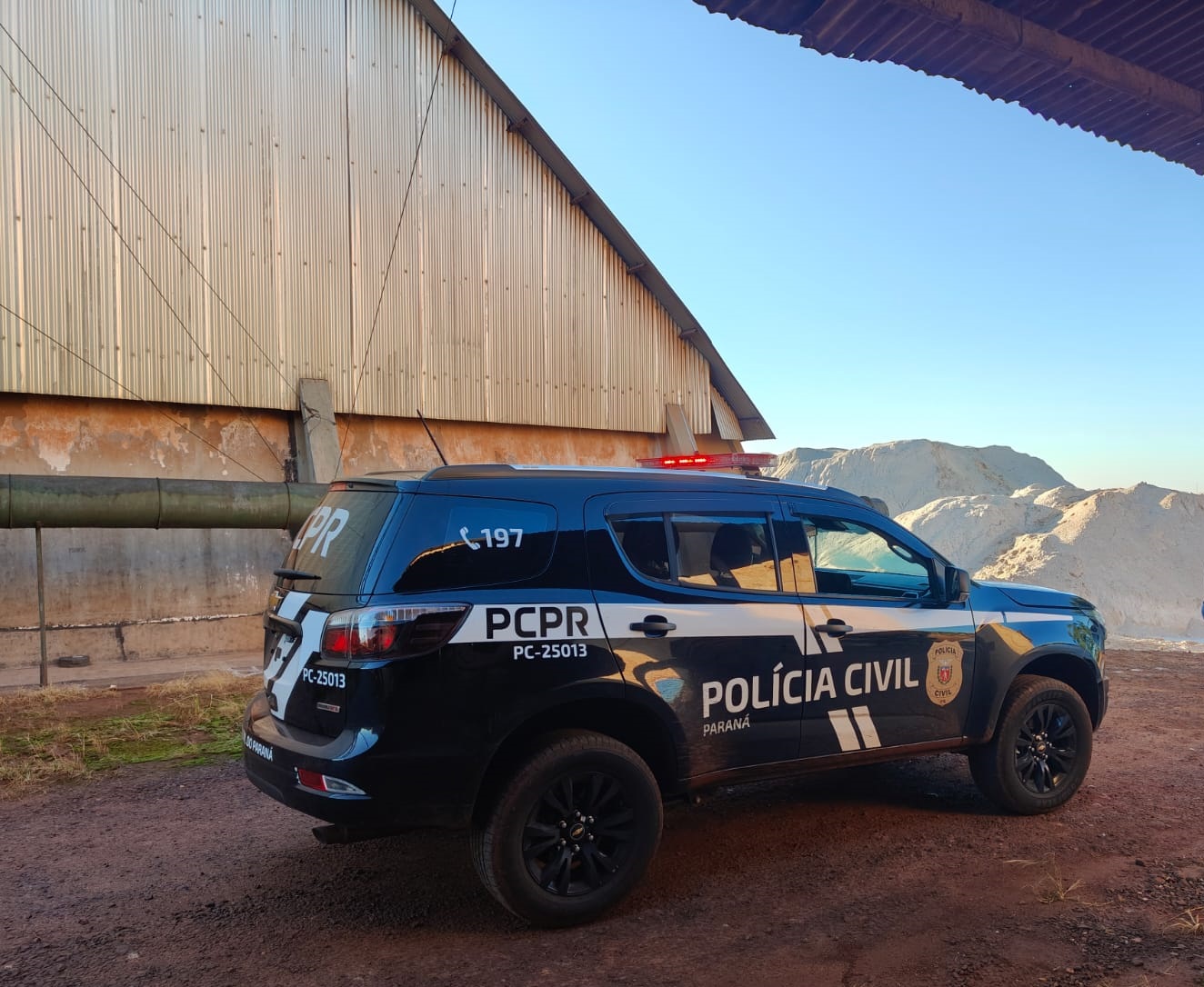 PCPR prende 10 pessoas em flagrante por furto de cabos de cobre em Toledo