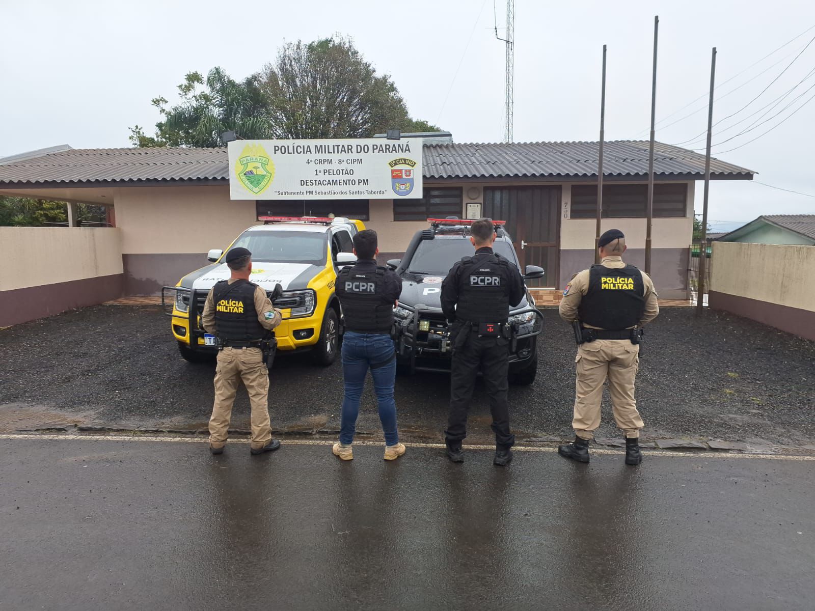 PCPR e PMPR prendem homem por crime praticado no contexto de violência doméstica em Inácio Martins