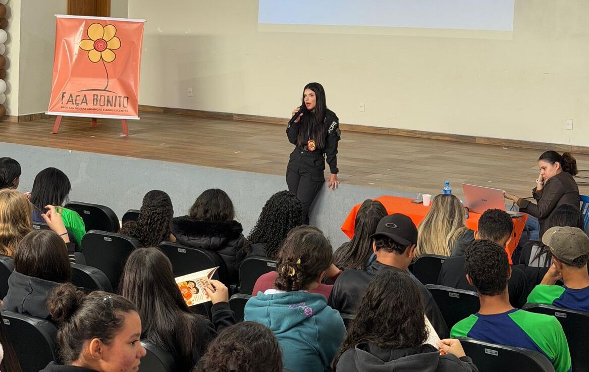 PCPR realiza palestras para mais de 600 estudantes em Campo Mourão 