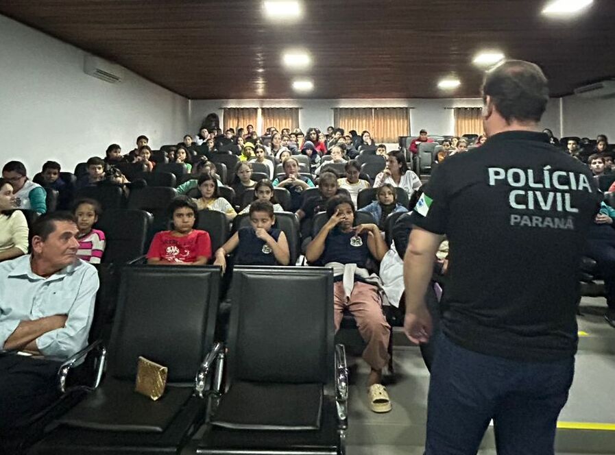 PCPR realiza palestra em alusão ao Maio Laranja em São Carlos do Ivaí