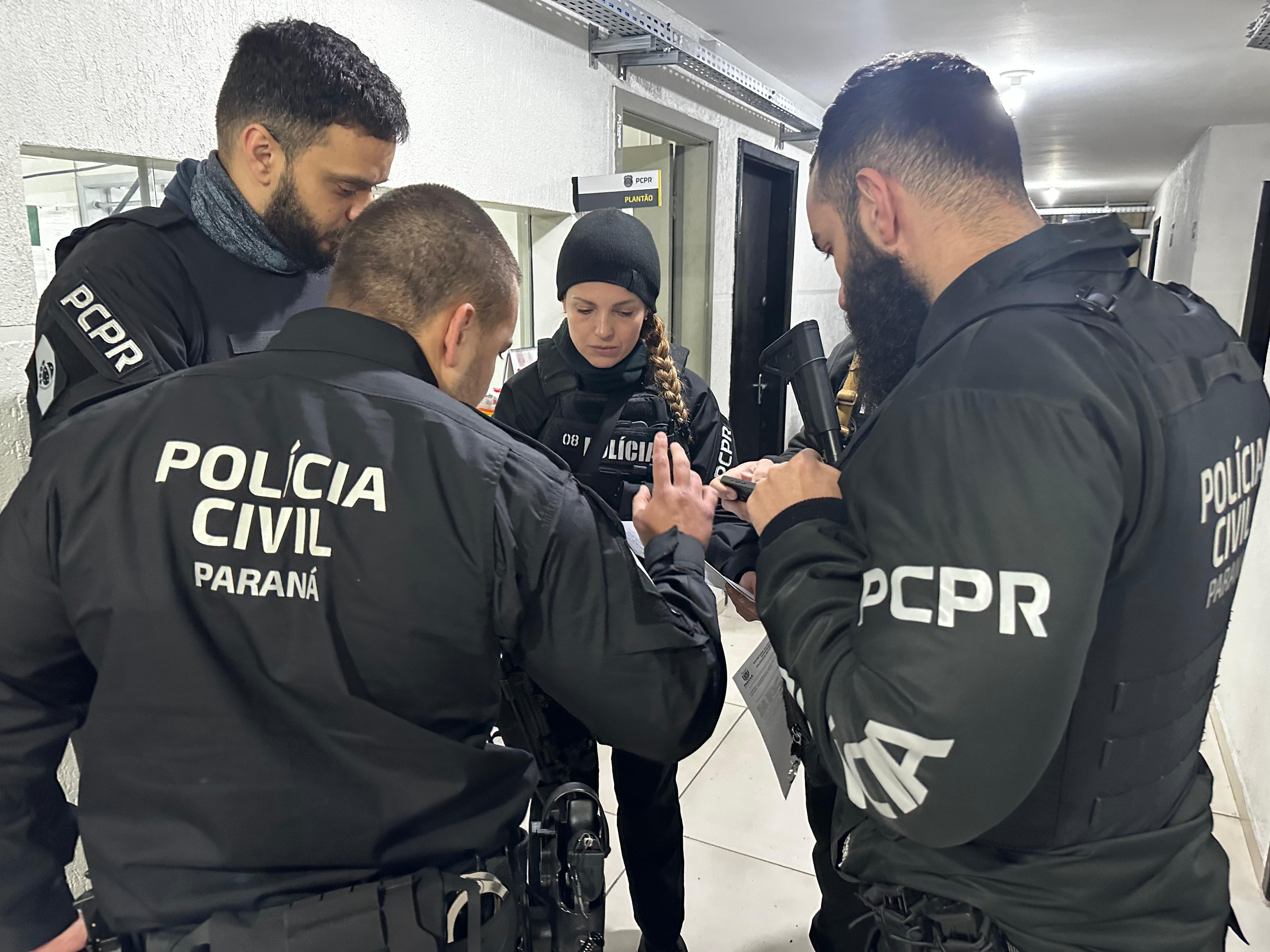 PCPR prende dupla suspeita por sete furtos de motocicletas em bairros de Curitiba