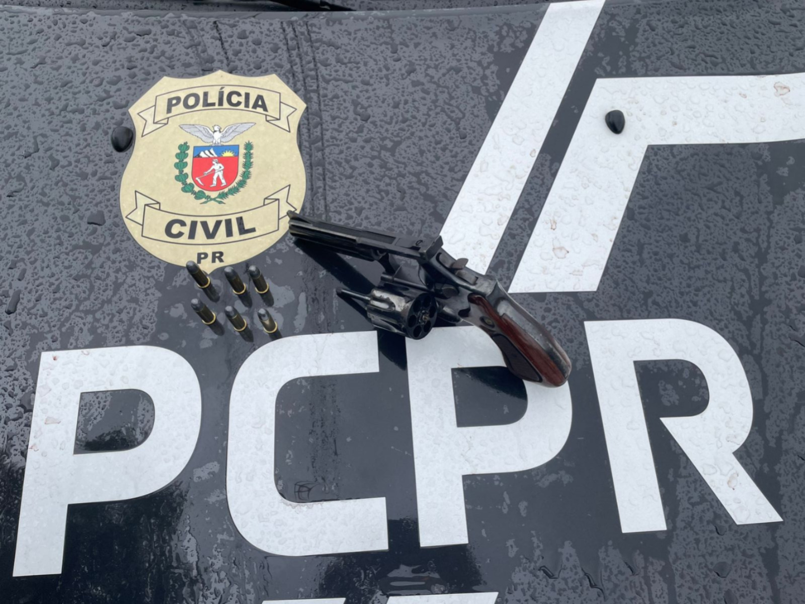 PCPR prende homem por posse irregular de arma de fogo em Santa Tereza do Oeste