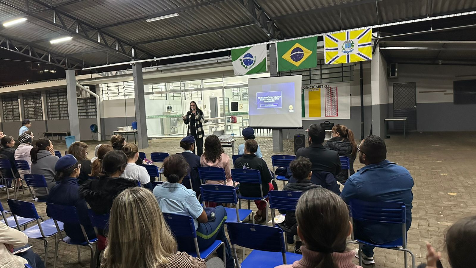 PCPR ministra palestra sobre crimes cibernéticos e violência sexual em Francisco Beltrão