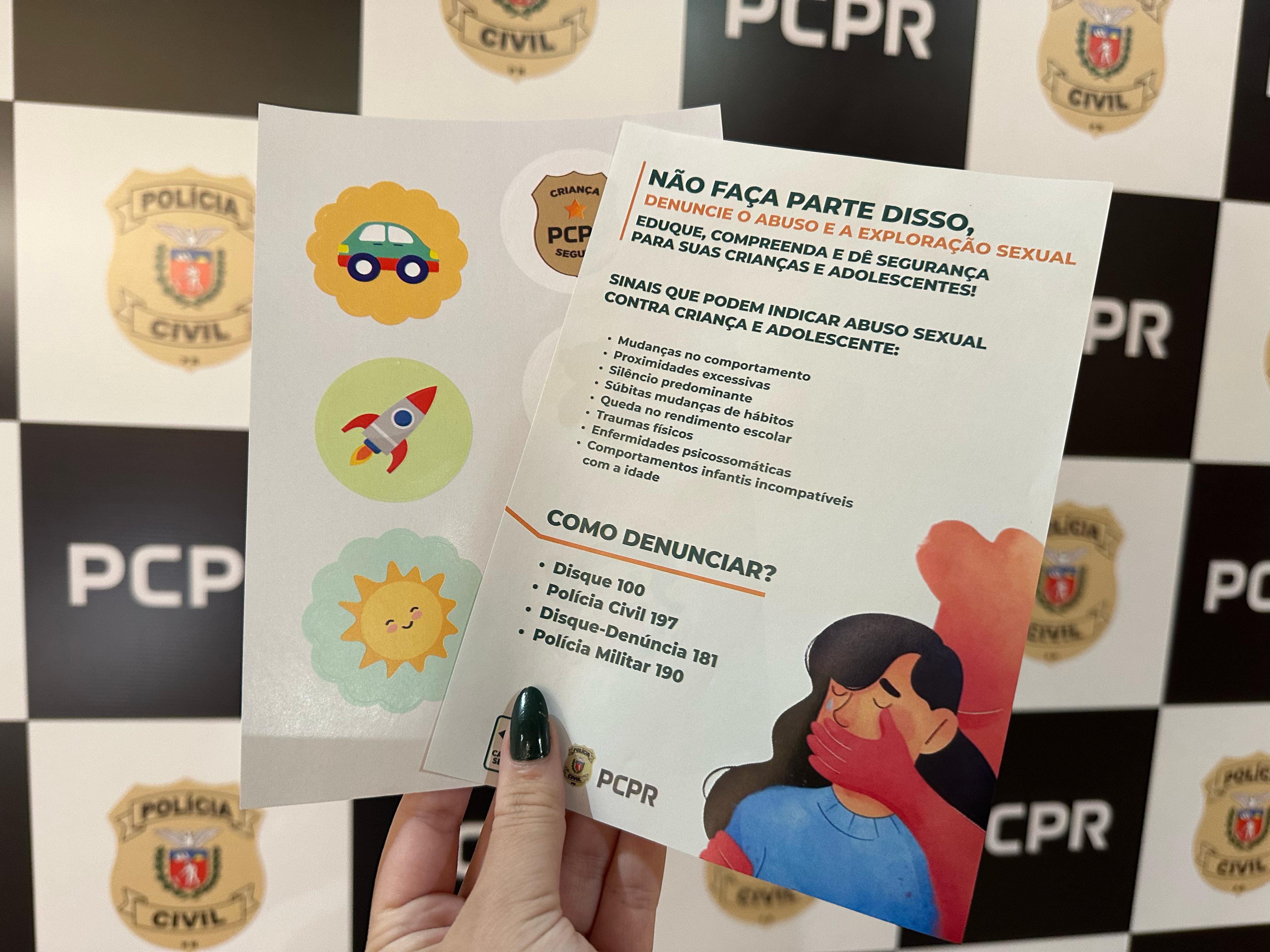 PCPR participa de operação nacional em combate à violência contra crianças e adolescentes