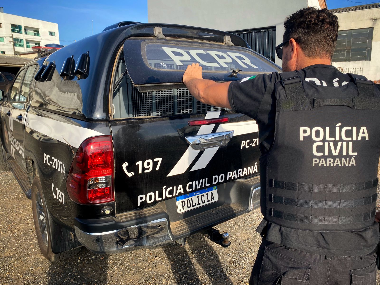 PCPR prende homem condenado pela prática do crime de estupro de vulnerável em São José dos Pinhais 