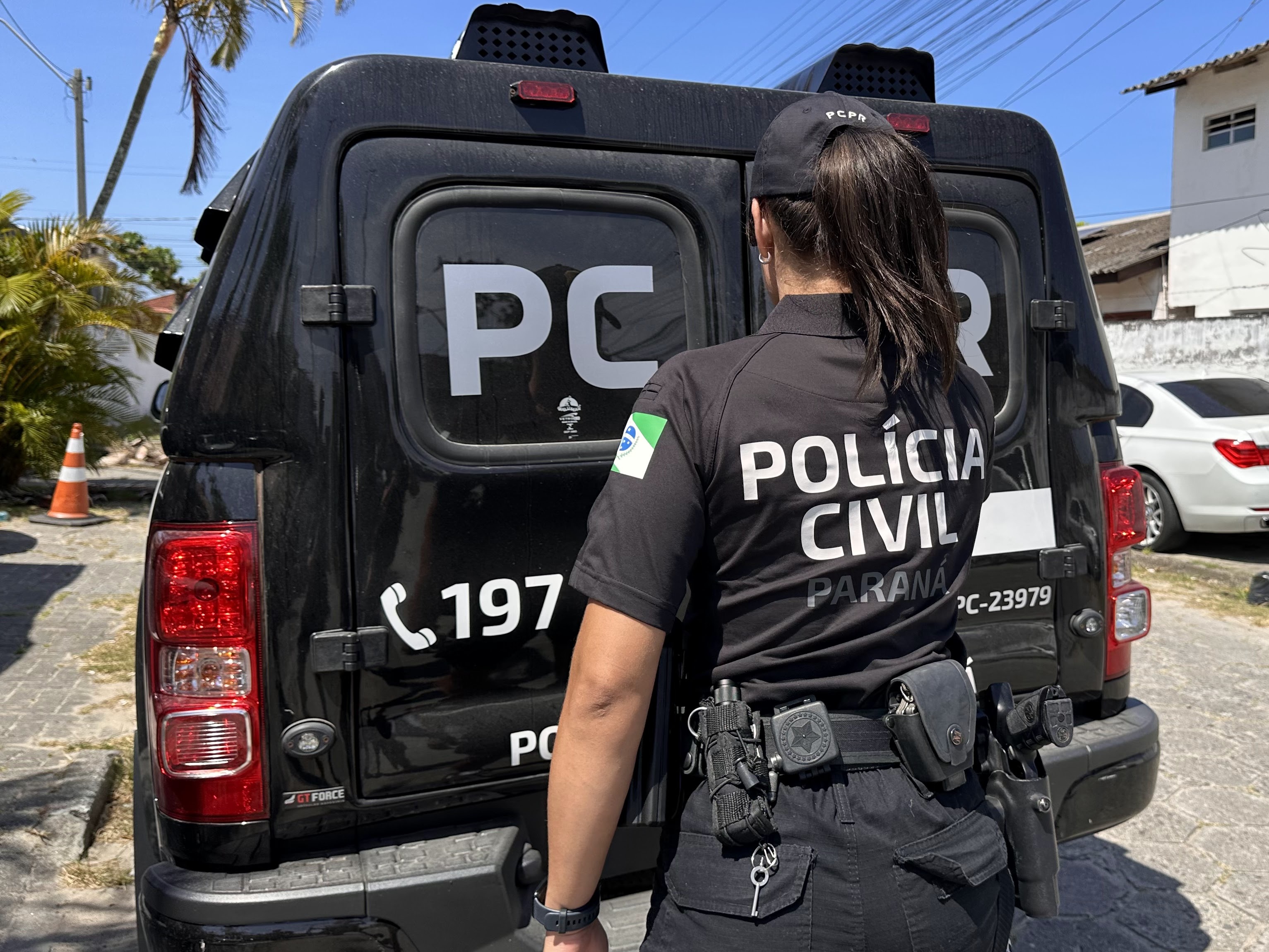 PCPR prende homem condenado por homicídio e associação criminosa em Paranaguá