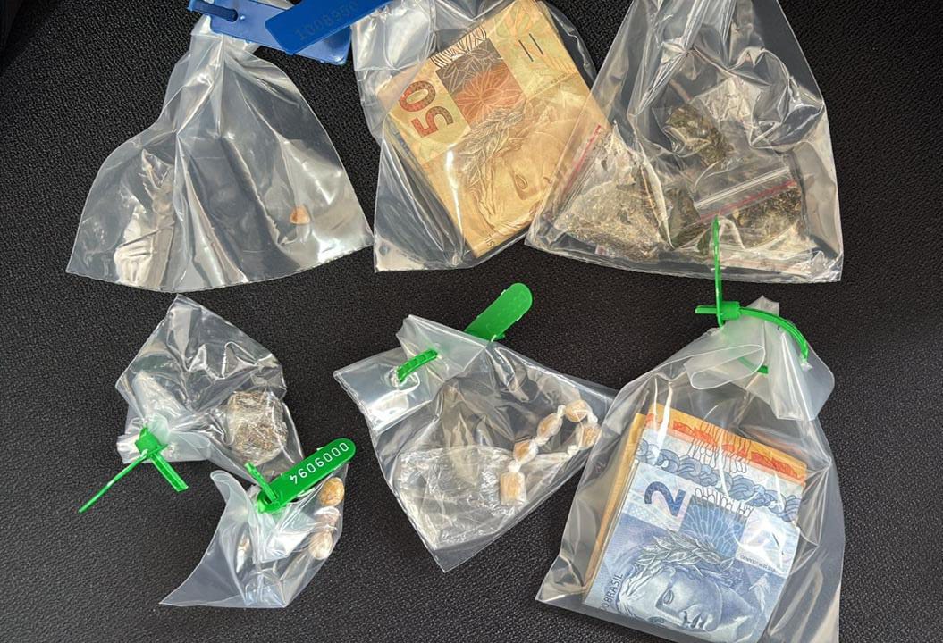 PCPR prende três pessoas e apreende drogas durante operação contra o tráfico em Londrina