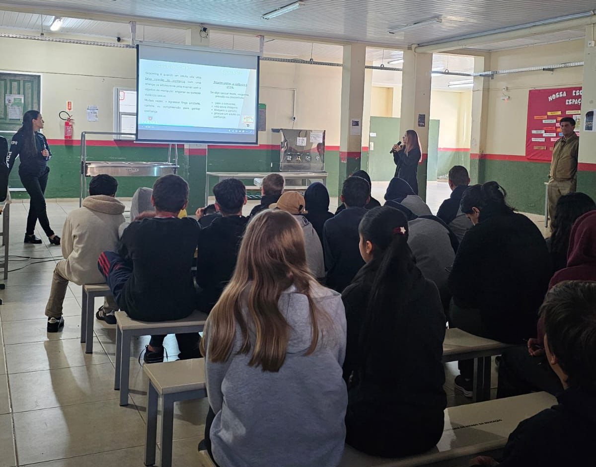 PCPR realizou duas palestras em alusão ao Maio Laranja em Santa Catarina