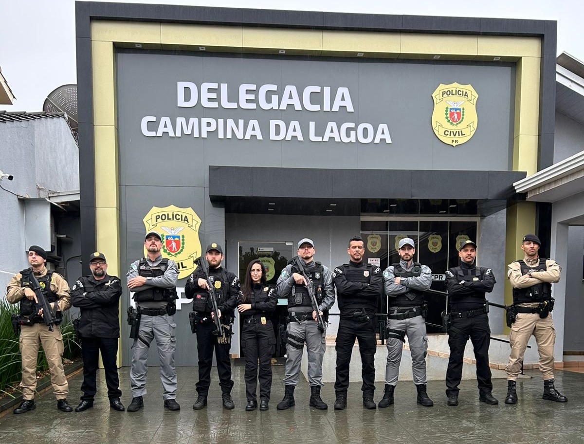 PCPR prende três pessoas por diferentes delitos em Campina da Lagoa