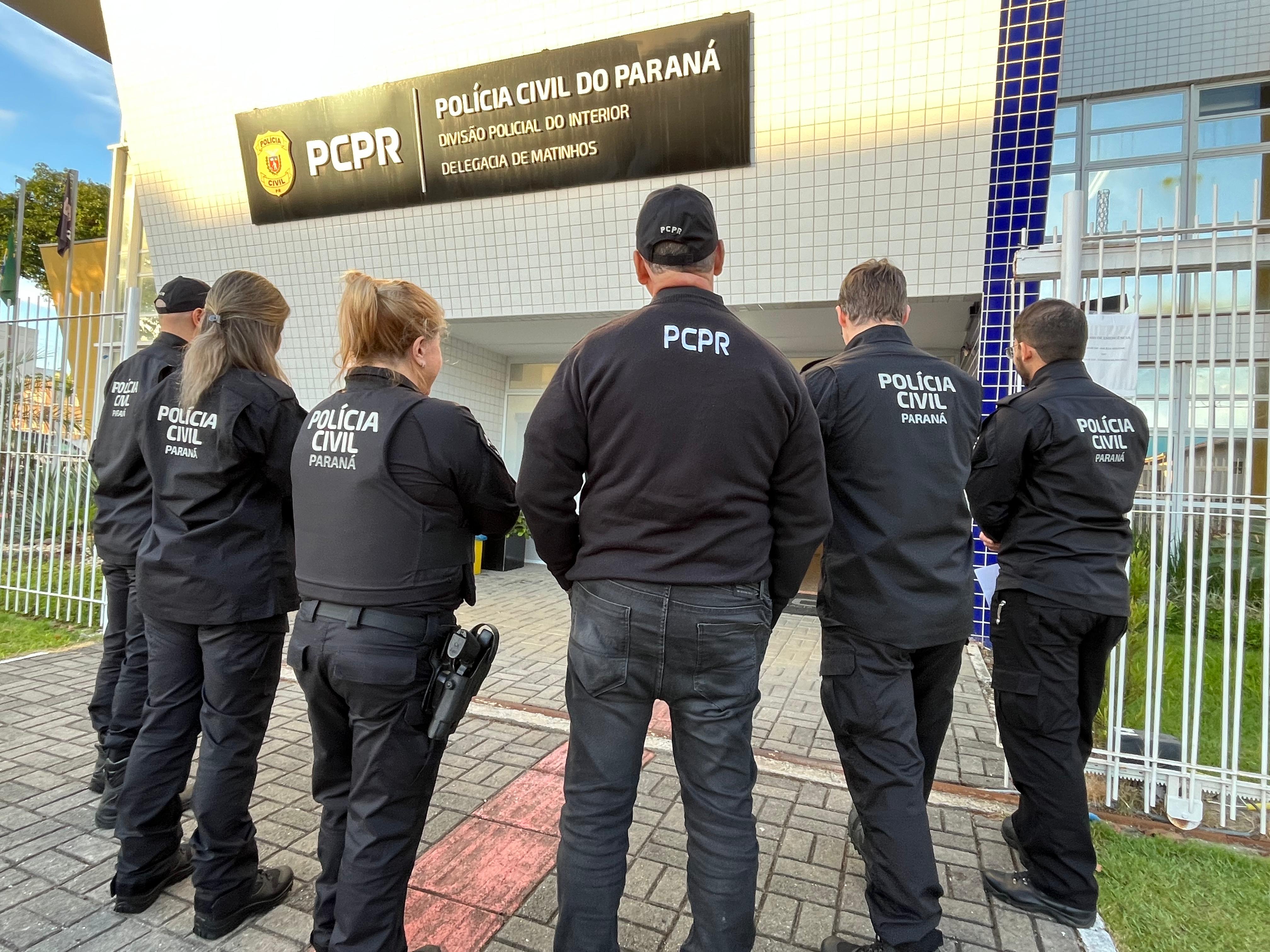 PCPR prende duas pessoas investigadas por extorsão mediante restrição da liberdade da vítima em Matinhos