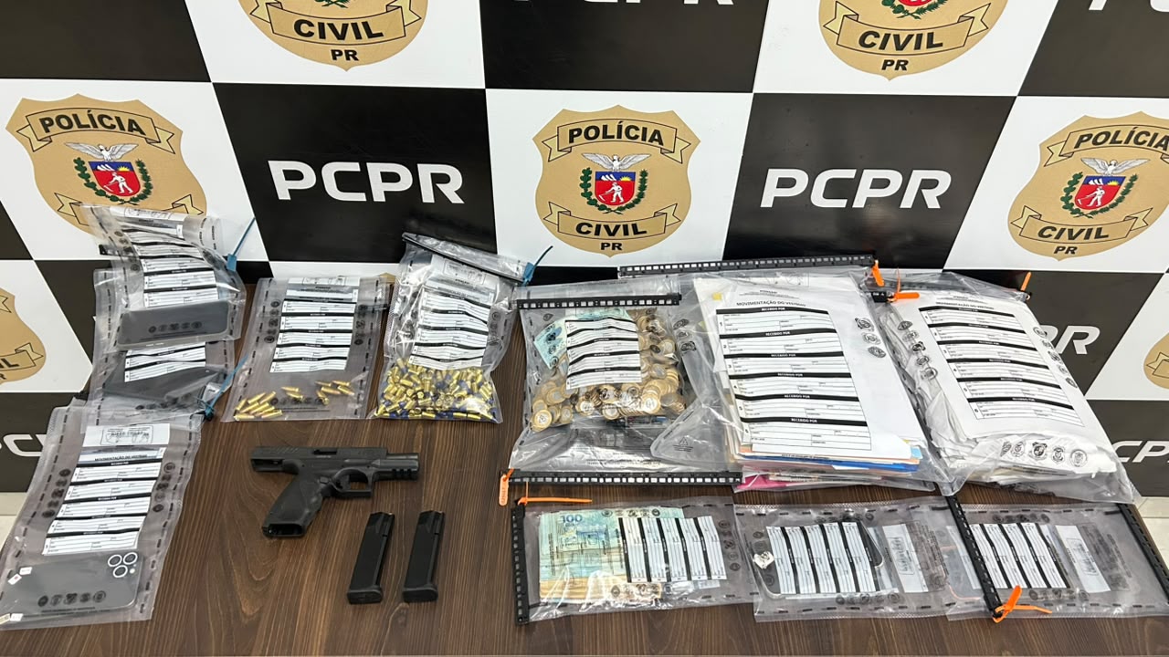 PCPR prende duas pessoas durante operação contra agiotagem, extorsão e lavagem de dinheiro no Norte