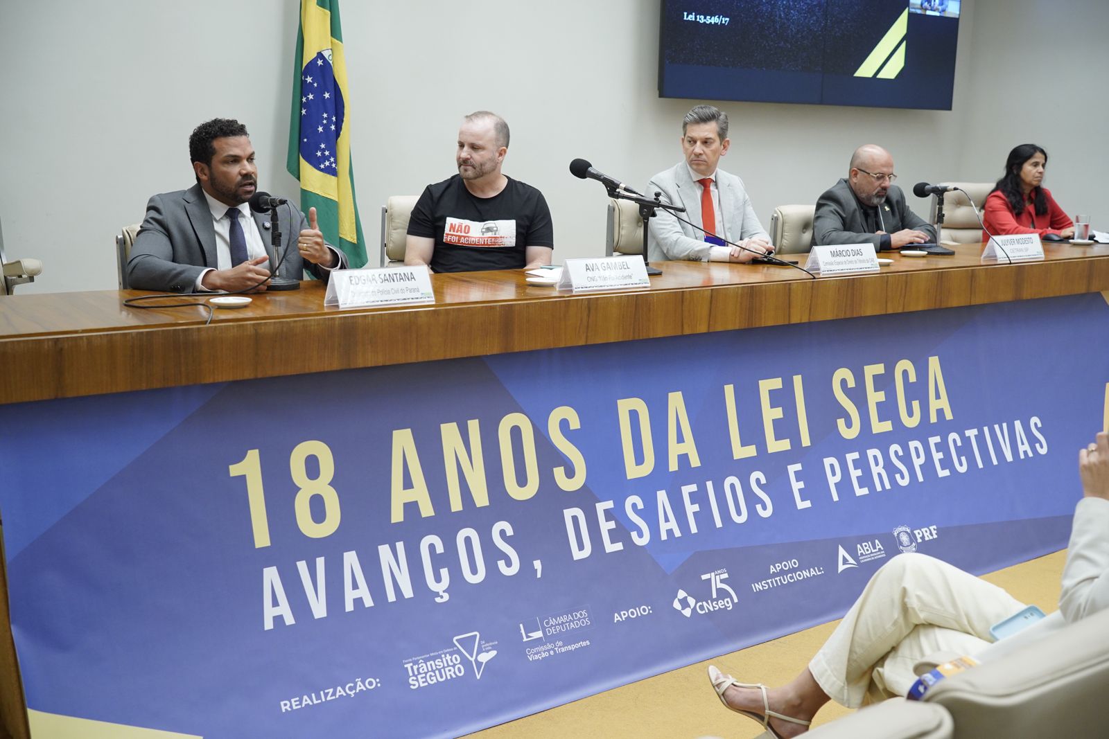PCPR apresenta resultados de investigações de trânsito em evento pelos 18 anos da Lei Seca