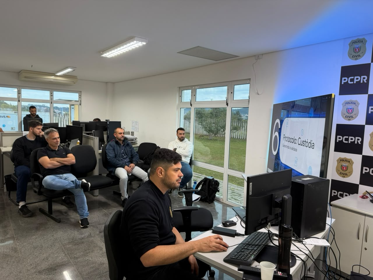 PCPR promove treinamento em investigação digital em Almirante Tamandaré