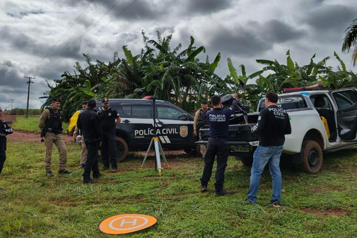 PCPR realiza buscas em área rural durante investigação sobre desaparecimento de jovens