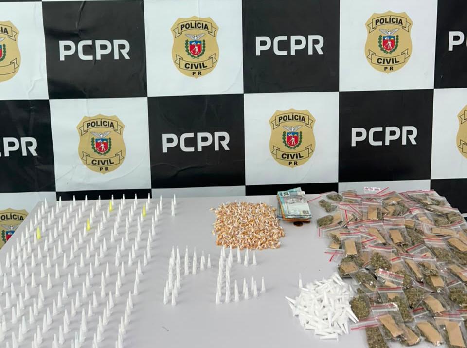 PCPR prende duas pessoas durante operação em Colombo
