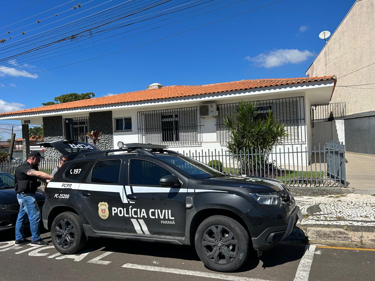 PCPR prende homem investigado por estupro de vulnerável em Ponta Grossa