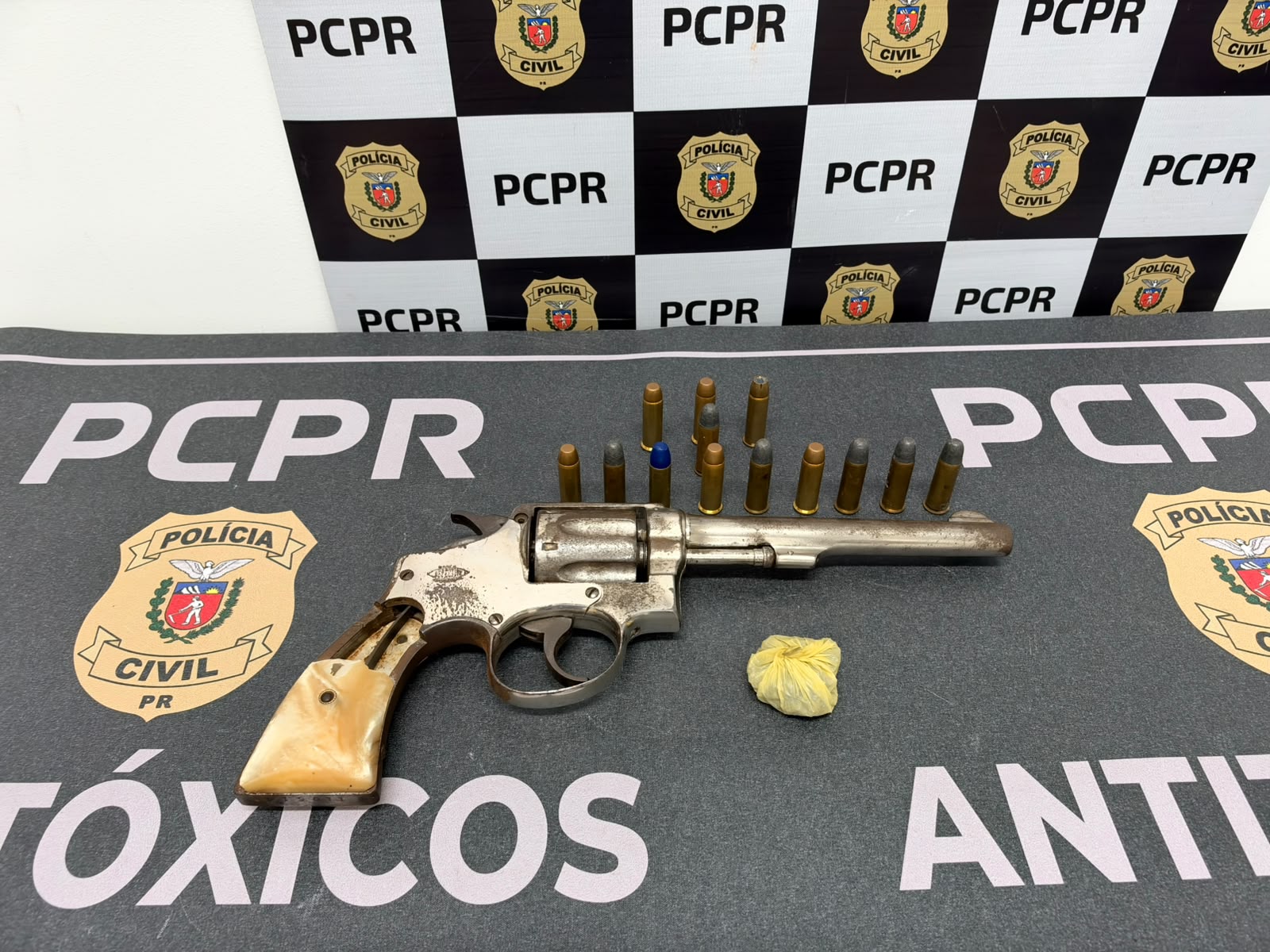 PCPR prende homem e apreende arma de fogo e munições em Maringá