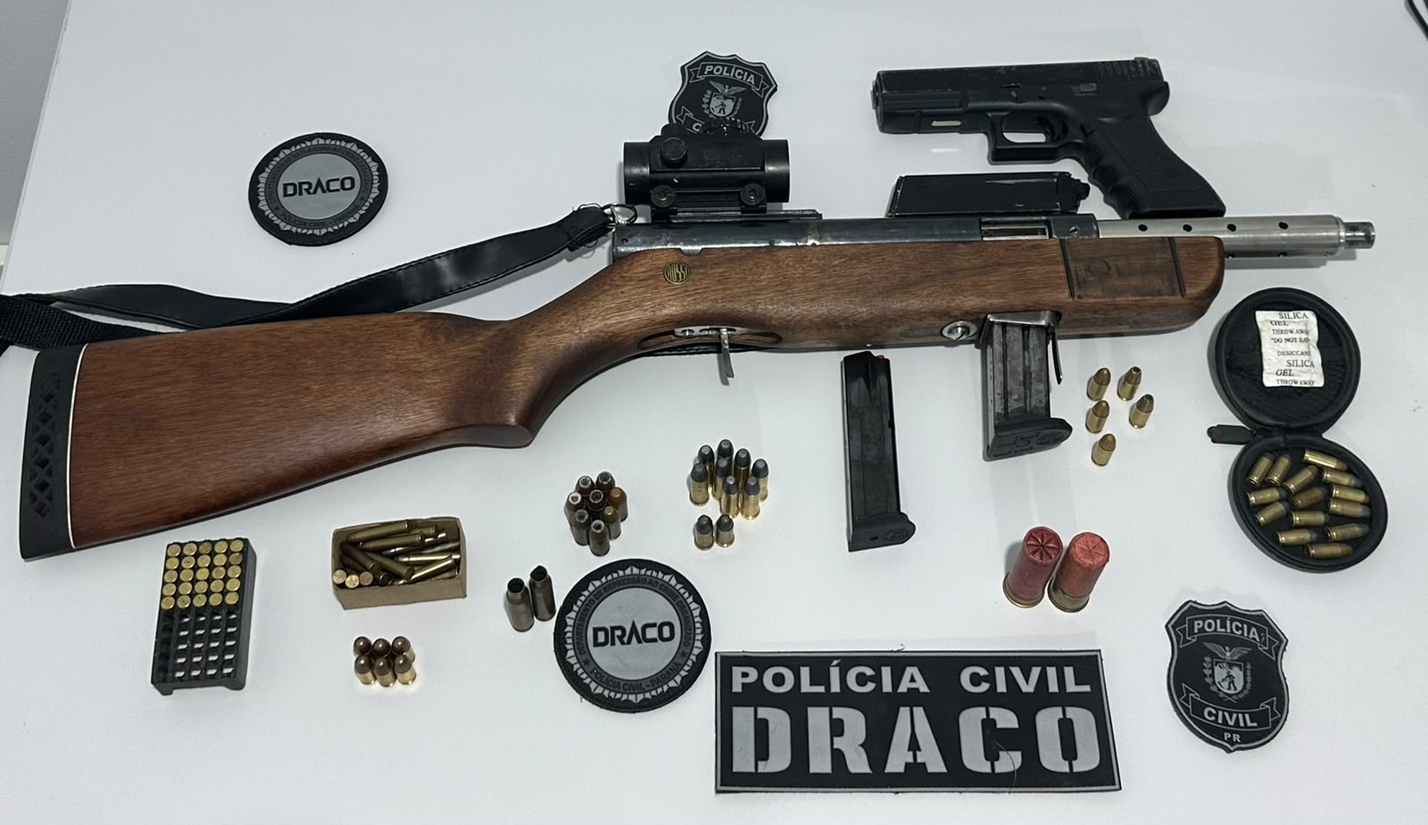 PCPR prende homem e identifica fábrica clandestina de armas em Curitiba