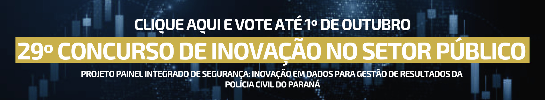 Prêmio Voto Popular: projeto da PCPR é finalista em concurso nacional de inovação no setor público