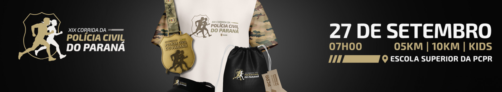 XIX Corrida da Polícia Civil do Paraná abre inscrições 