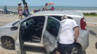 Perícia realizada no veículo o qual os objetos furtados foram encontradados