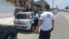 Perícia realizada no veículo o qual os objetos furtados foram encontradados