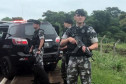 Policiais militares em ação na Costa Oeste