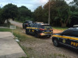 Viaturas da PCPR e PRF 