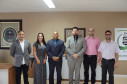Envolvidos na eleição posando para fotografia
