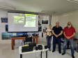 Participantes posando para foto