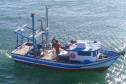 Barco com pescadores