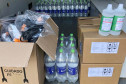 Produtos distribuídos pela polícia civil