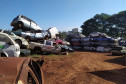 PCPR remove 1,6 mil veículos de pátios em Cascavel
