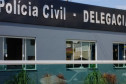 Fachada da delegacia