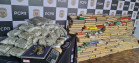 PCPR apreende cerca de 1,5 tonelada de maconha no Centro de Curitiba