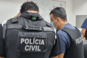 Policiais civis reunidos