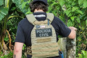 Policial civil em operação