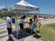 PCPR distribui pulseiras de identificação para crianças durante o feriadão de Natal no Litoral