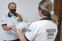 Entrega dos uniformes