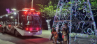 PCPR comparece com delegacia móvel a evento natalino em Guaratuba