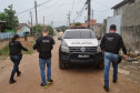 Policiais civis em operação nas ruas