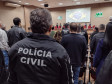 PCPR realiza entrega de medalhas para policiais civis em Francisco Beltrão 