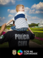 Policial civil com criança sobre os ombros