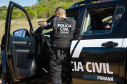 PCPR prende em flagrante homem por tráfico de drogas e posse de arma de fogo em Chopinzinho 