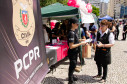 PCPR realiza evento Mulheres em Ação na praça Rui Barbosa em Curitiba  