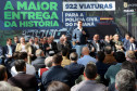 Com 922 novas viaturas, Polícia Civil do Paraná terá maior renovação de frota da história