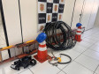 PCPR prende em flagrante dois homens por furto de cabos em Curitiba
