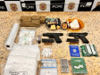 PCPR prende em flagrante homem por tráfico de drogas e posse ilegal de arma de fogo durante operação de saturação em Curitiba