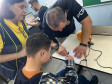 PCPR na Comunidade leva serviços de polícia judiciária para mais de 50 alunos em escola especial na Capital 