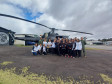    PCPR recebe visita de alunos com deficiência no Grupamento de Operações Aéreas 